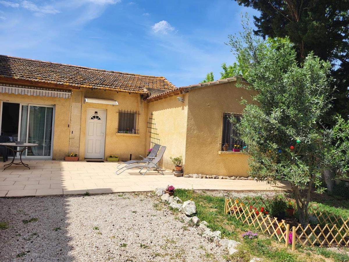 Maison Au Calme Avignon - Clim - Wi-Fi Exterior foto